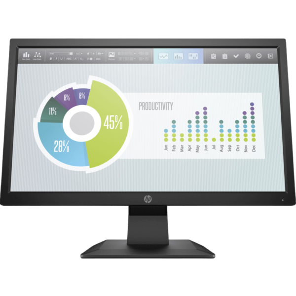 HP P204v 19.5-inch Monitor